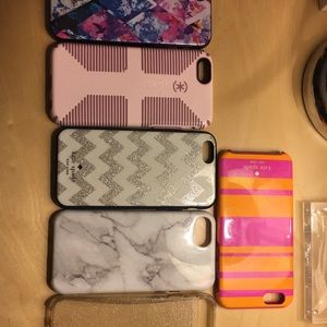 Iphone 6s cases. All used, some only a few times.